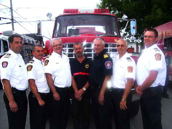 Les pompiers ont eu de la visite