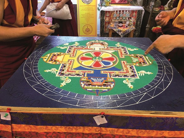 Mandala de sable