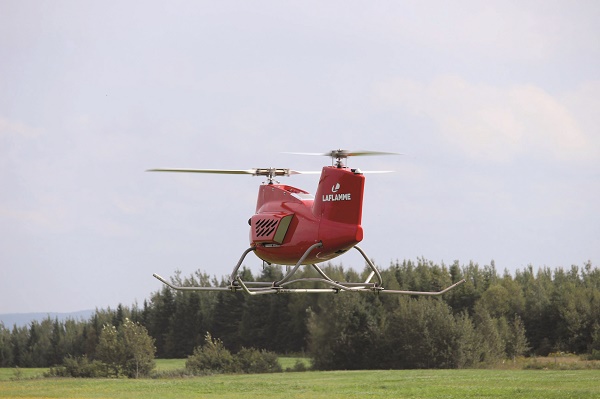 Laflamme Aéro de Saint-Joseph-de-Coleraine : Premiers vols pour le drone hélicoptère