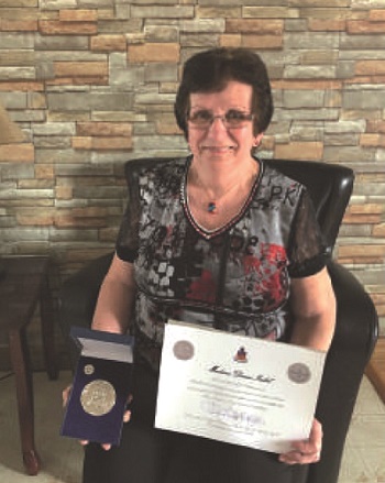 Une citoyenne de Lambton honorée