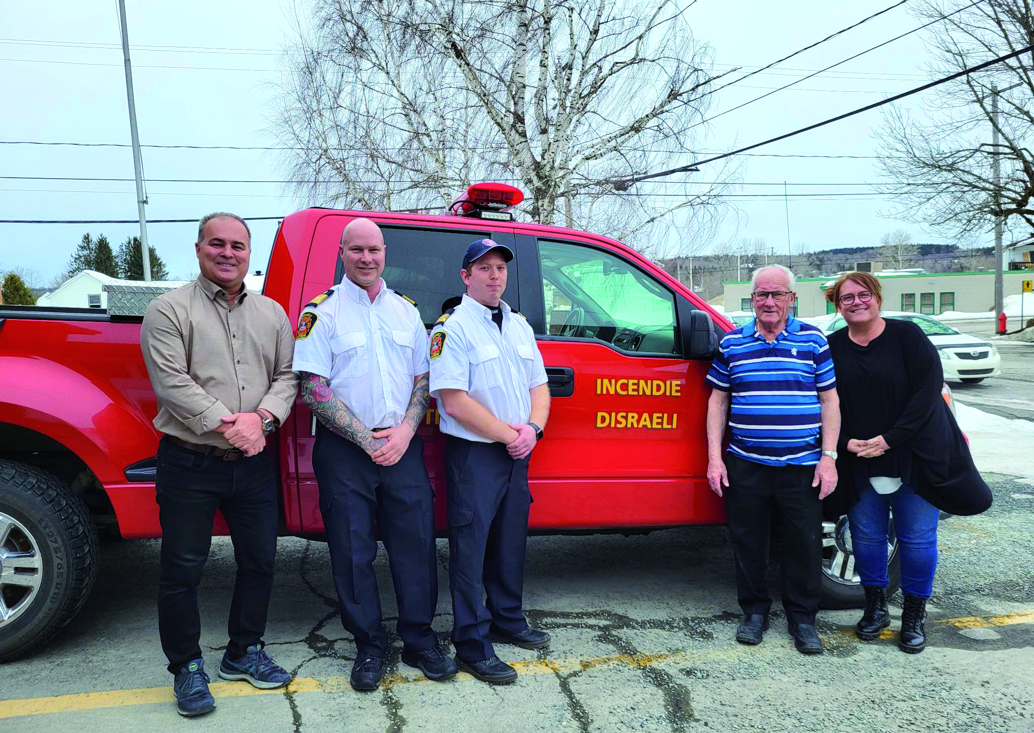 De nouveaux directeur et assistant-directeur au Service des incendies de Disraeli